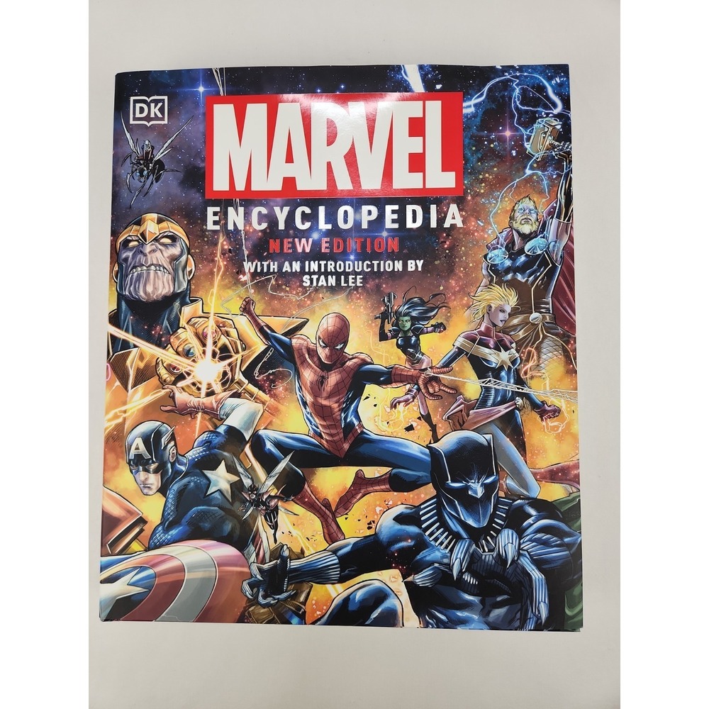 Marvel Encyclopedia Hardcover 2019 New Edition Introduction by Stan Lee